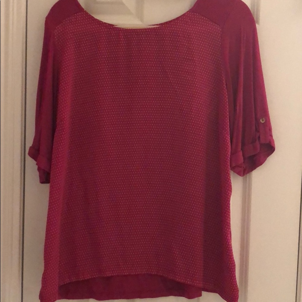 Pink blouse